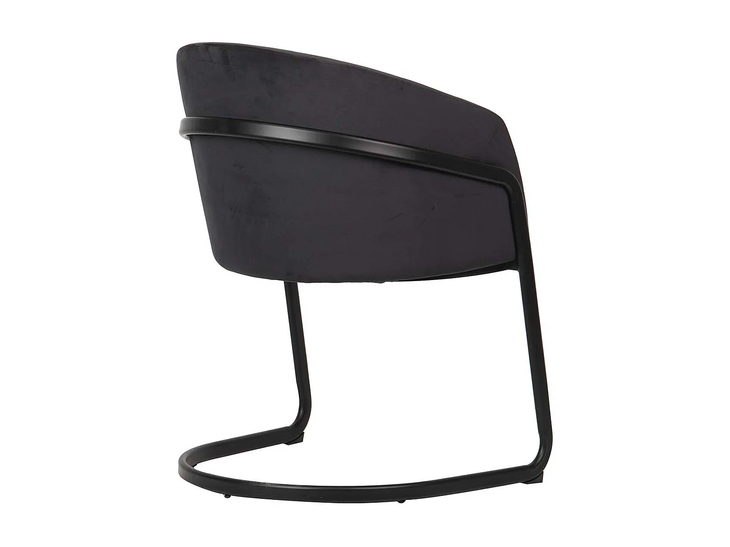 Stijlvolle en uniek comfortabele zwarte metalen en houten kruk