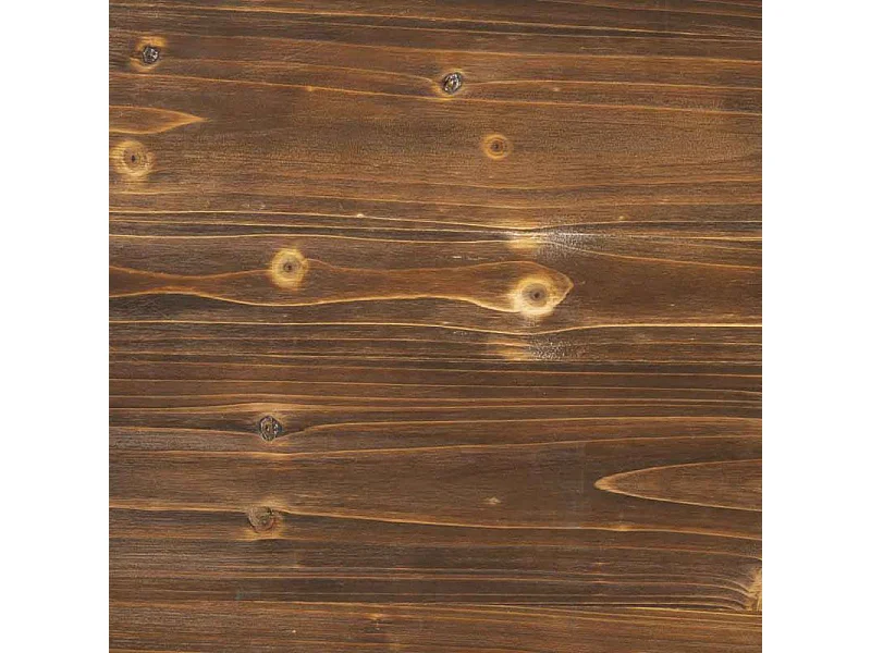 Entreekast van hout en metaal met 2 planken en 3 lades, die een unieke stijl en comfort biedt