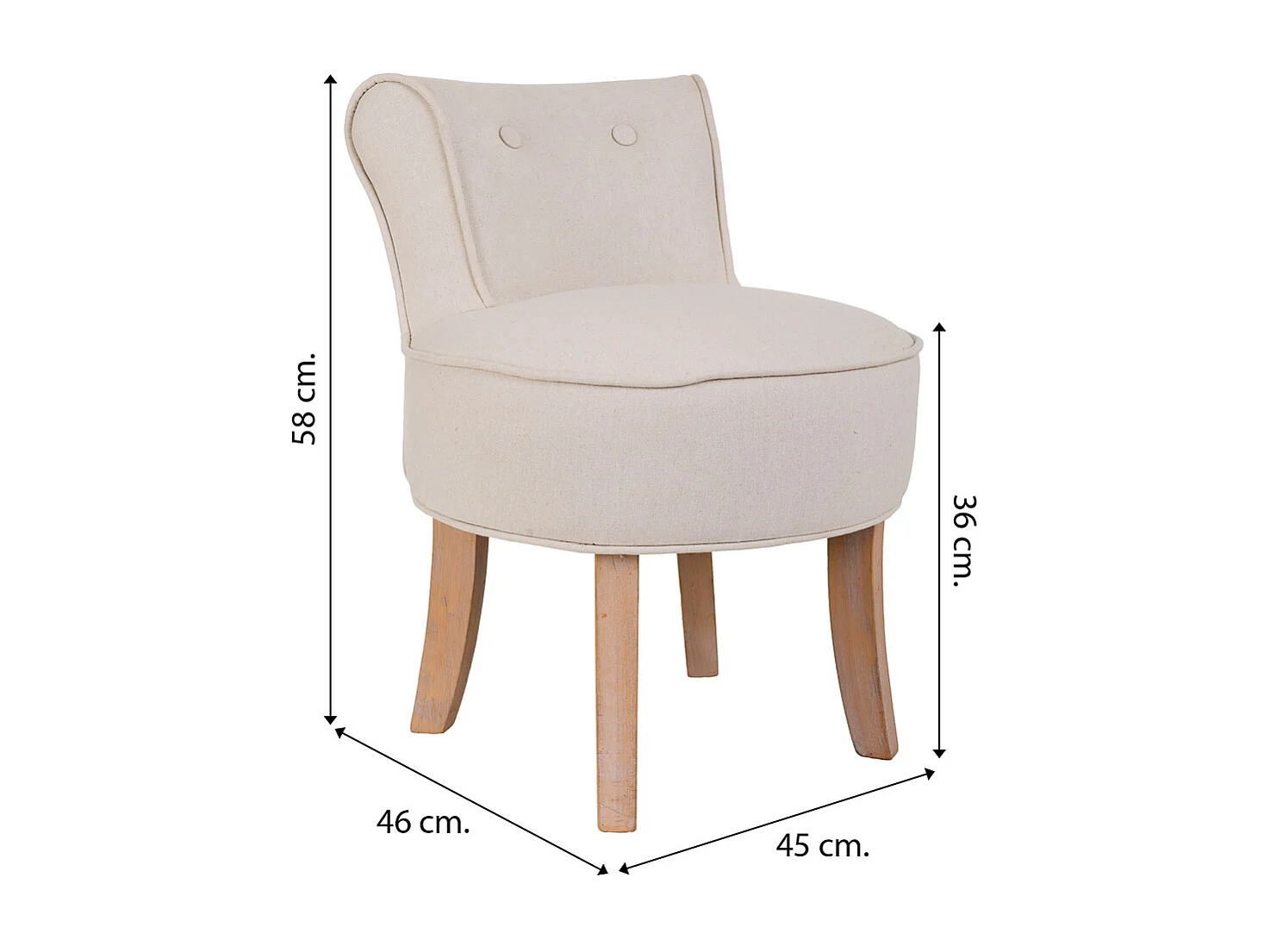 Entreekast van hout en metaal met 2 planken en 3 lades, die een unieke stijl en comfort biedt