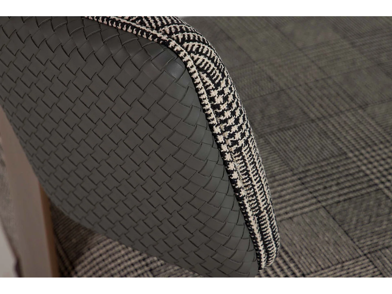 Tabouret en métal noir 35 x 35 x 46 cm