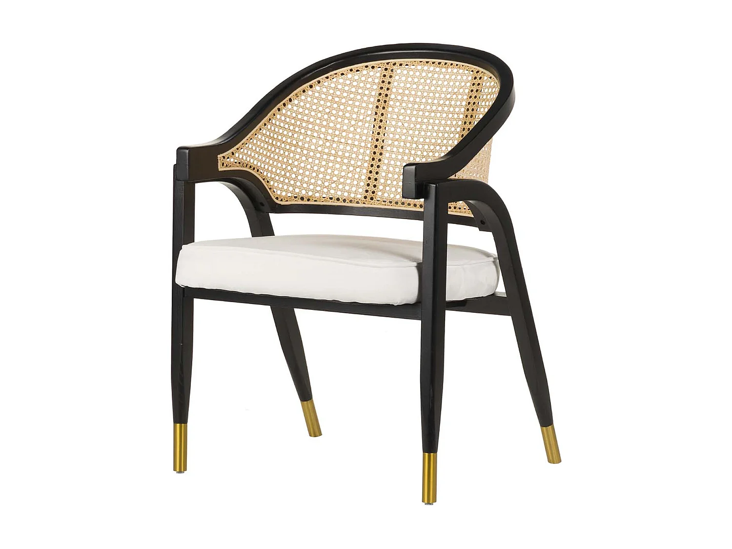 Tabouret en métal jaune 35x35x46