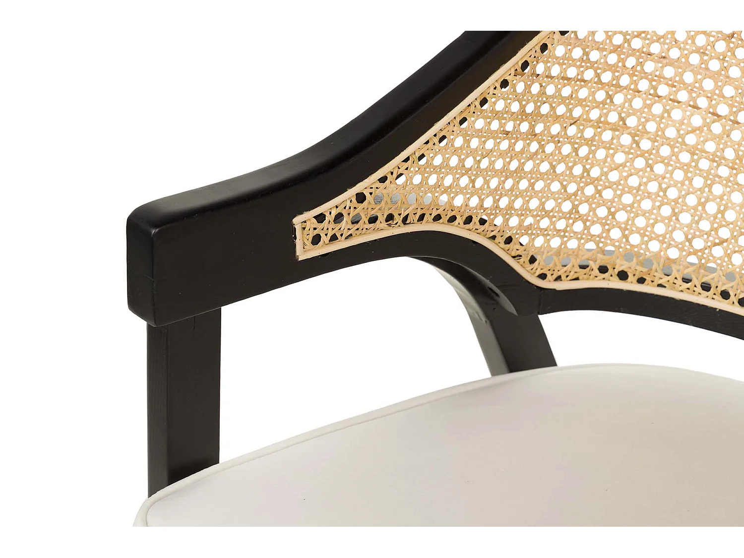 Taburete Redondo De Metal Negro con estilo y confort único