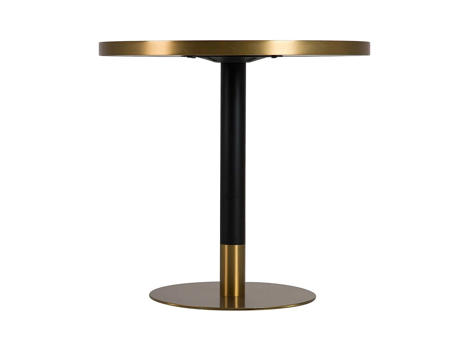 Tabouret en métal noir 38x38x45