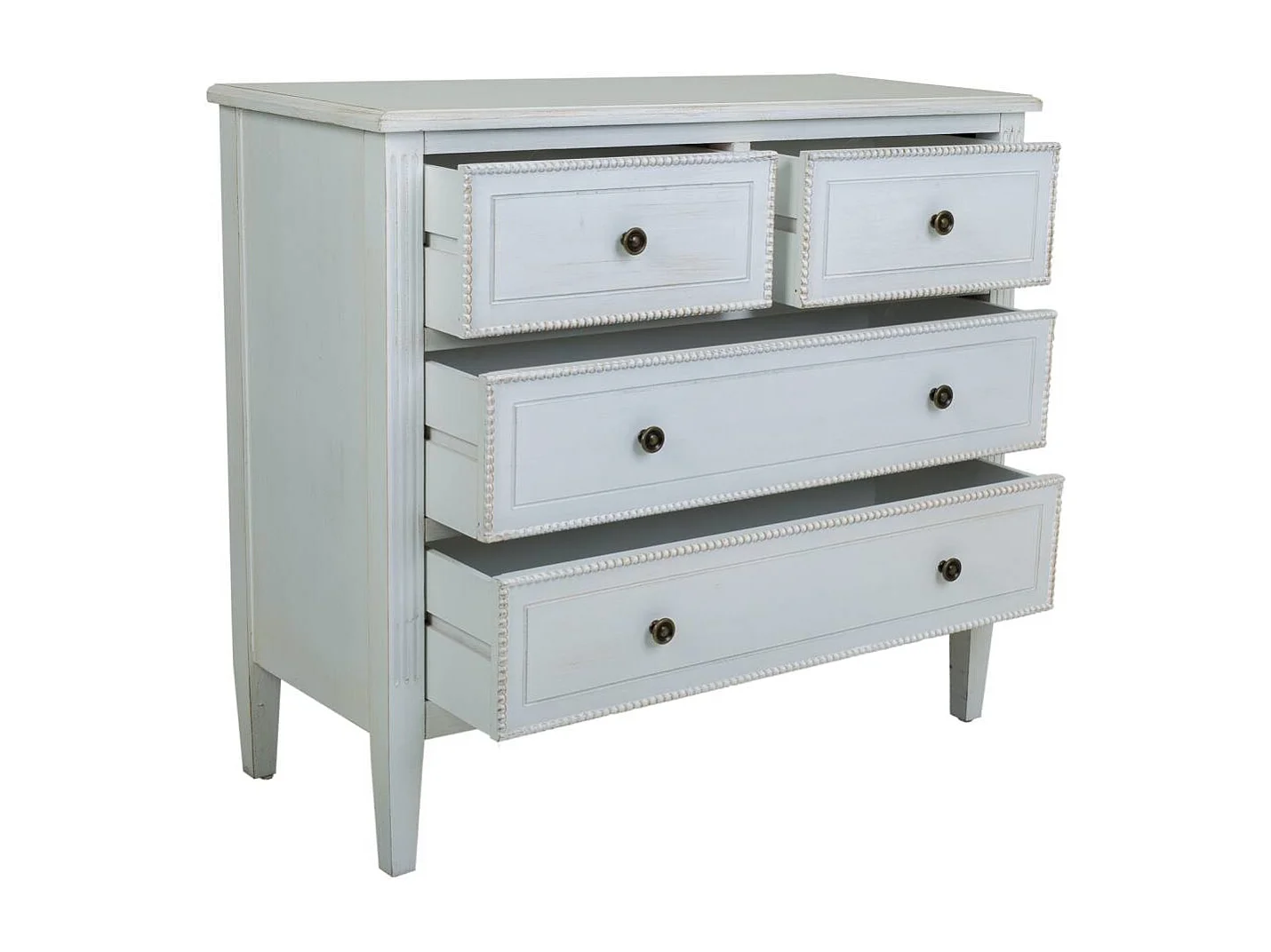 Comò in legno grigio 85x36x75