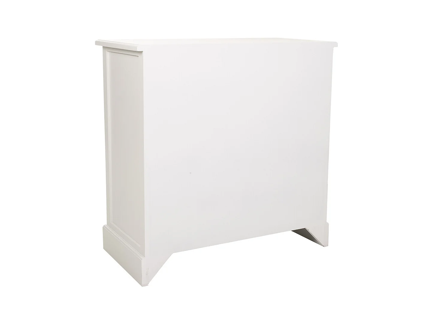 Commode en bois blanc 80x40x80,5h