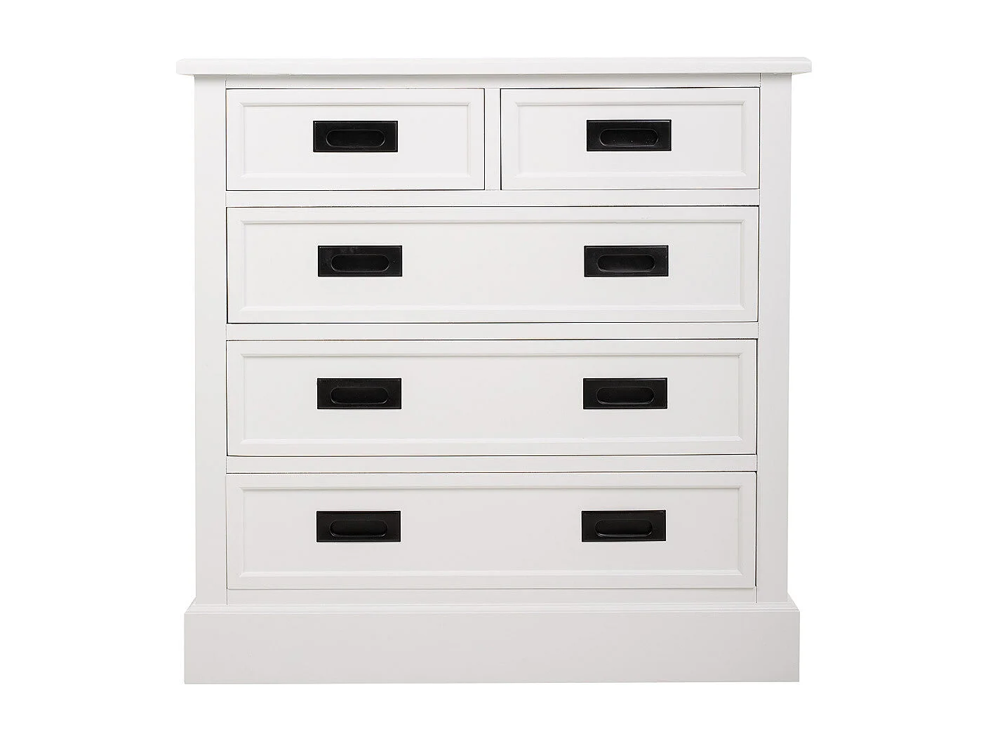 Cômoda madeira branca 80x40x80,5