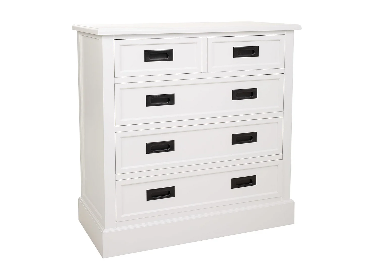 Cômoda madeira branca 80x40x80,5