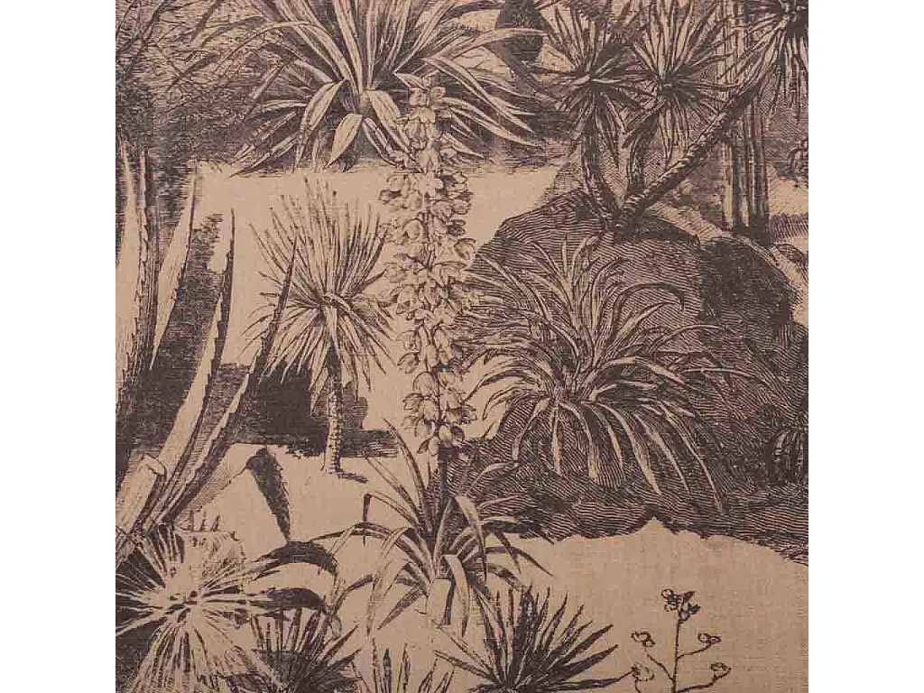 Lienzo pergamino de lino impreso 124x145x2,5