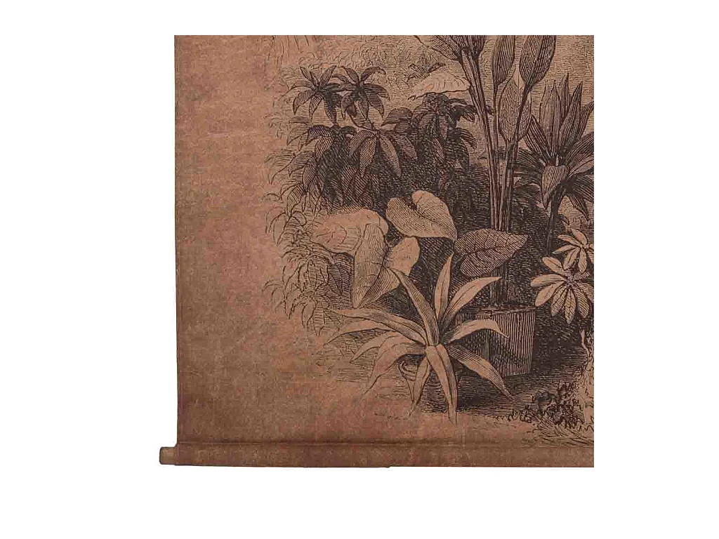 Bedruckte Leinen-Pergamentleinwand