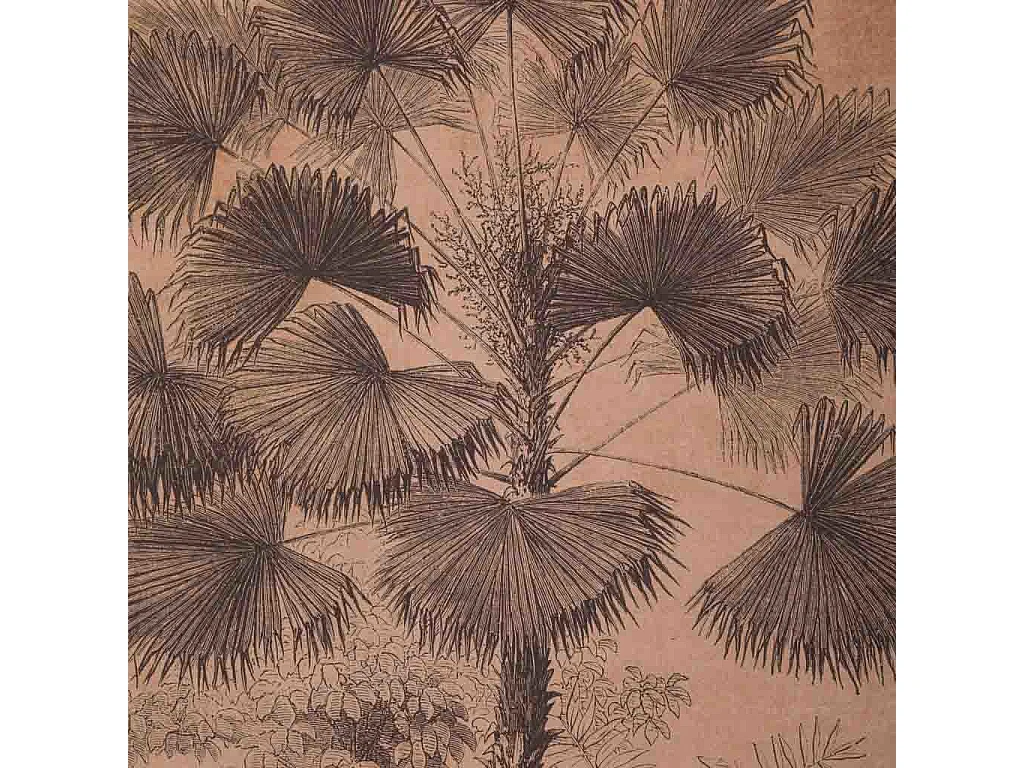 Bedruckte Leinen-Pergamentleinwand