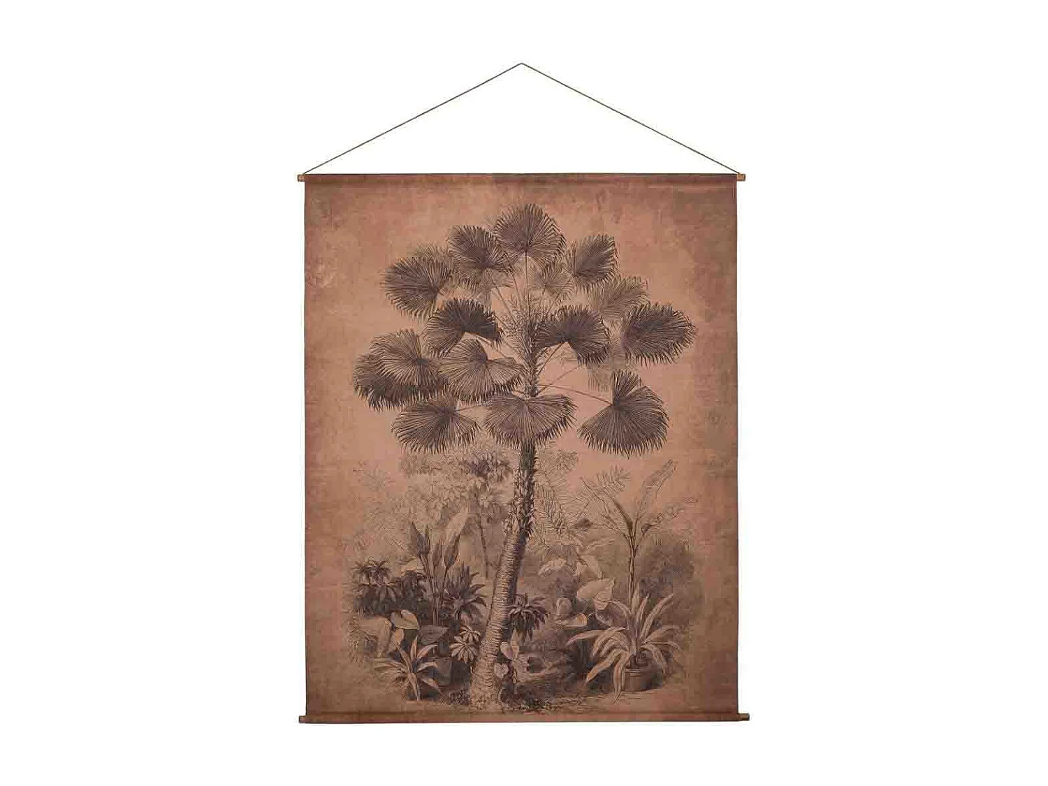 Bedruckte Leinen-Pergamentleinwand