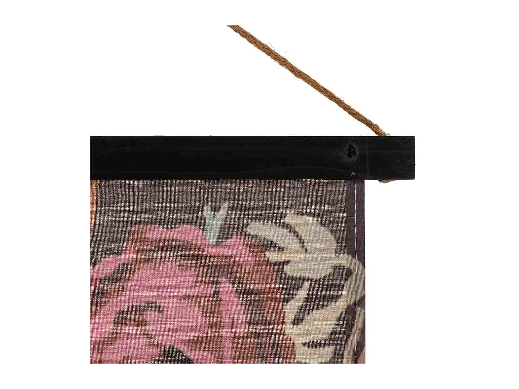 Toile imprimée en parchemin