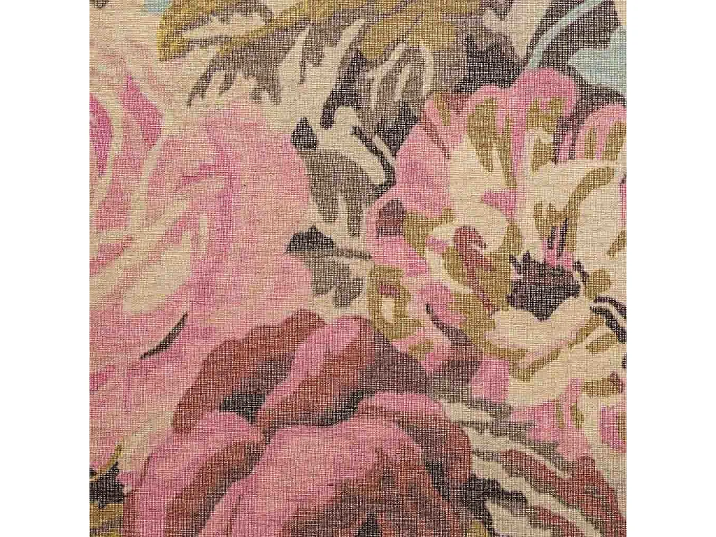 Bedruckte Stoff-Pergamentleinwand