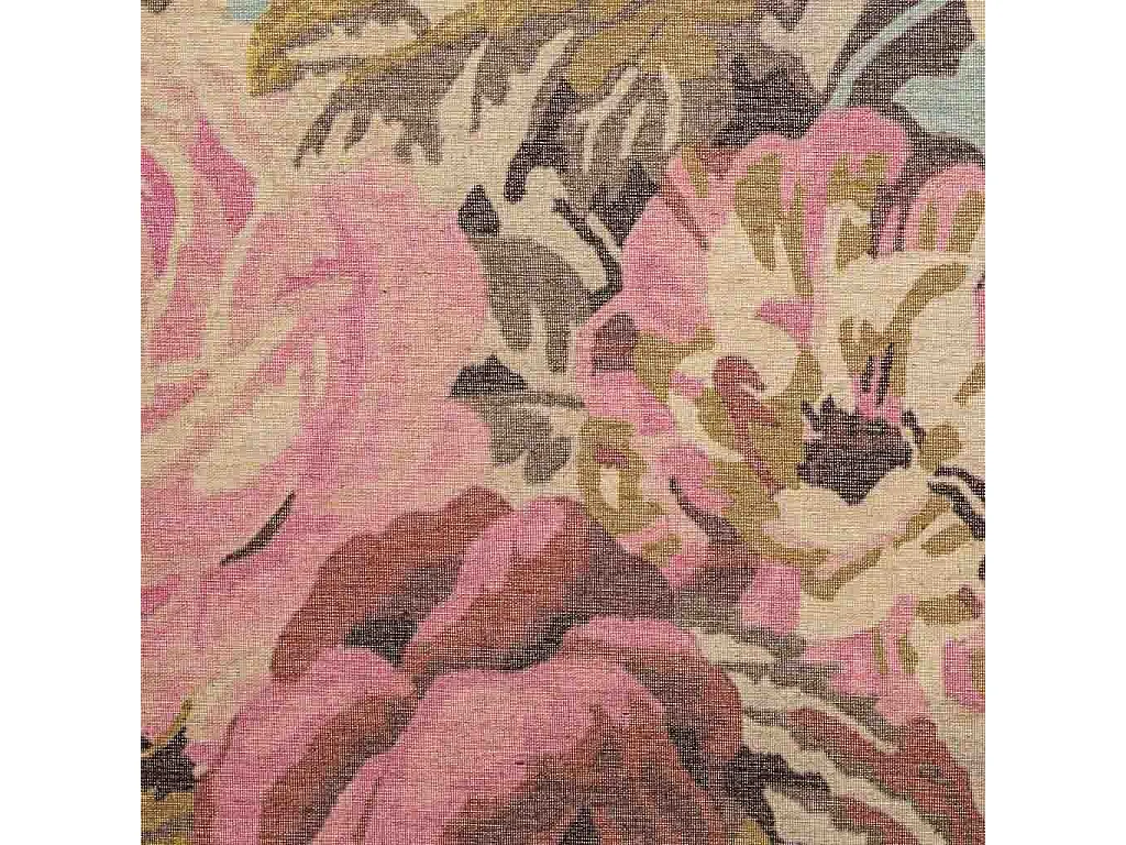 Bedruckte Stoff-Pergamentleinwand