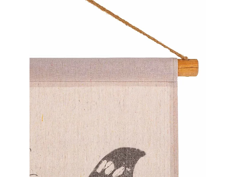 Bedruckte Stoff-Pergamentleinwand