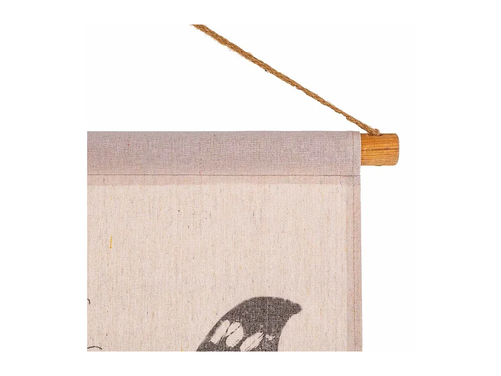 Bedruckte Stoff-Pergamentleinwand