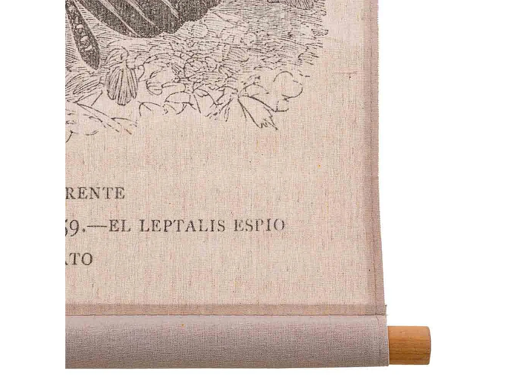 Bedruckte Stoff-Pergamentleinwand