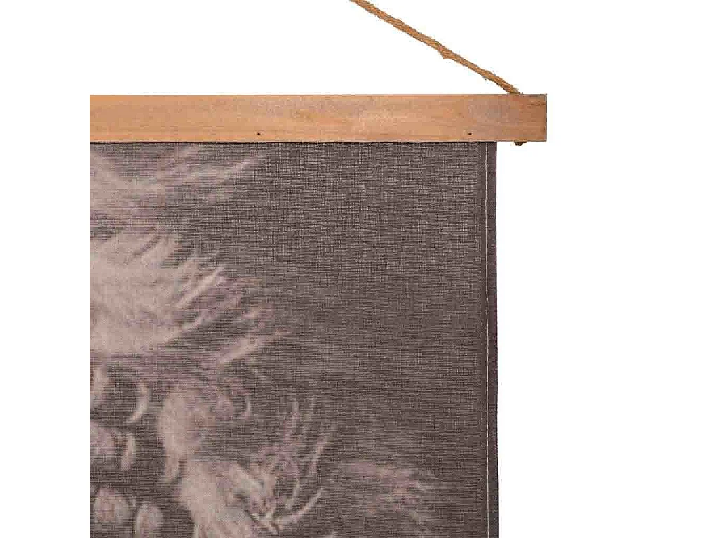 Bedruckte Leinen-Pergament-Leinwand, 80 x 100 x 2,5 cm