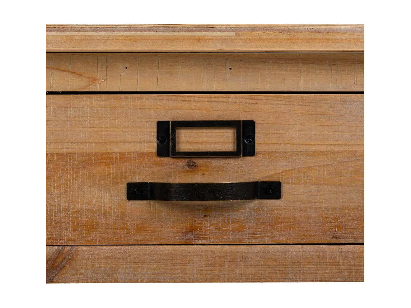 Brauner Couchtisch aus Holz 120x66x48h cm