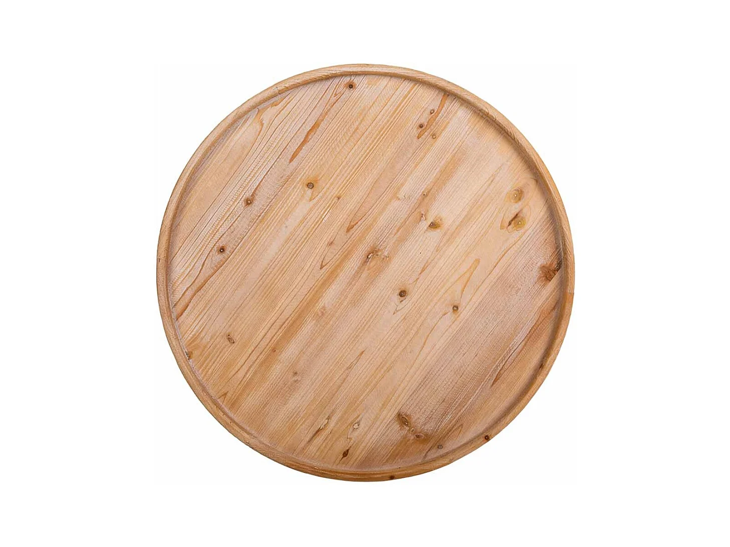 Table basse en bois sculpté 82x82x41