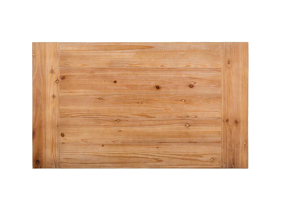 Table basse en bois sculpté marron 120x70x50h