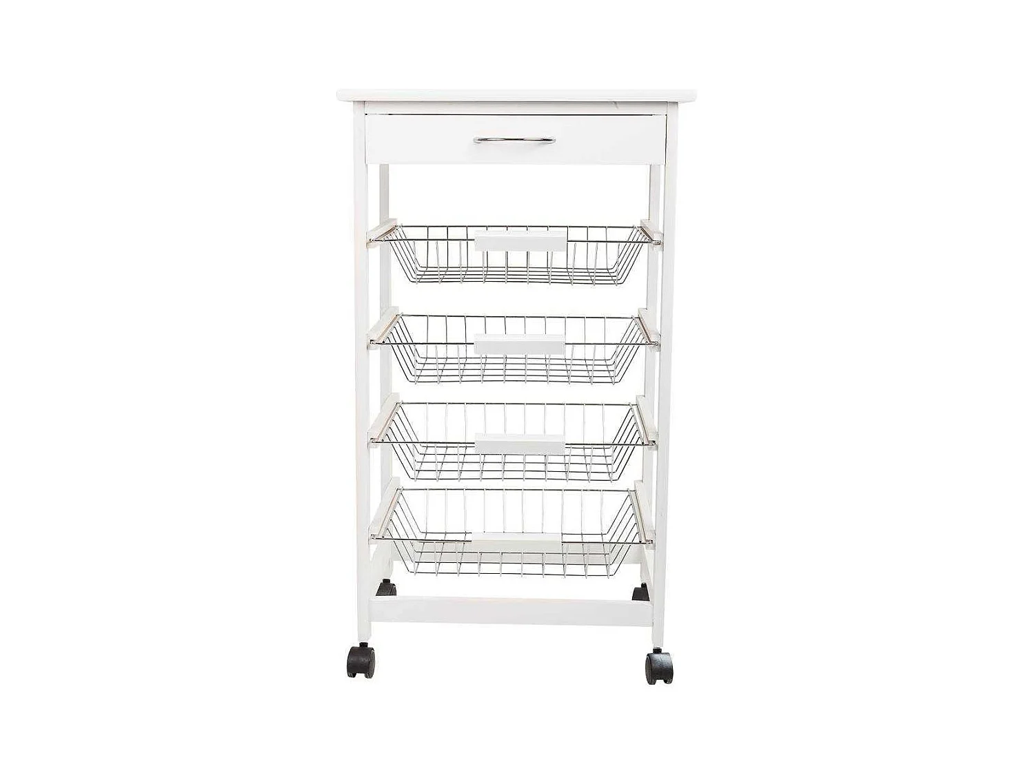 Kit chariot en bois 47x37x82 cm