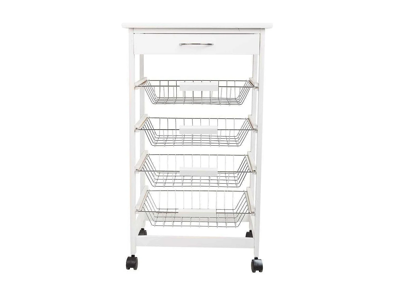 Kit chariot en bois 47x37x82 cm