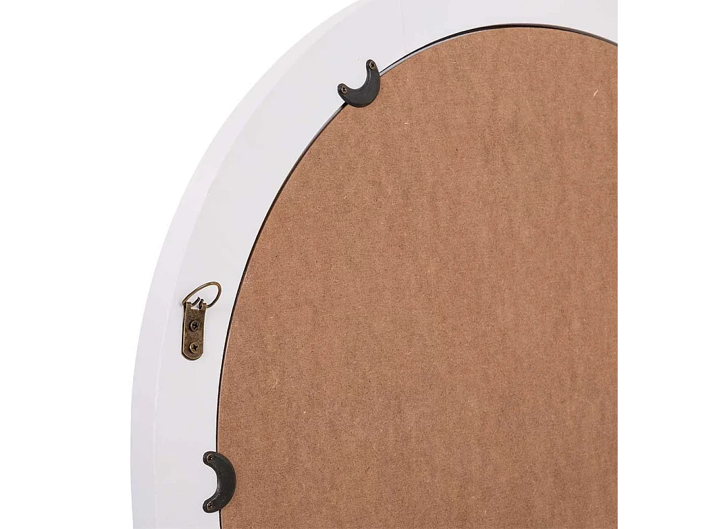 Weißer Holzspiegel 62x5x105h cm