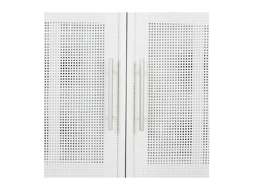 Espelho de madeira e grade branca 73,5x5x118