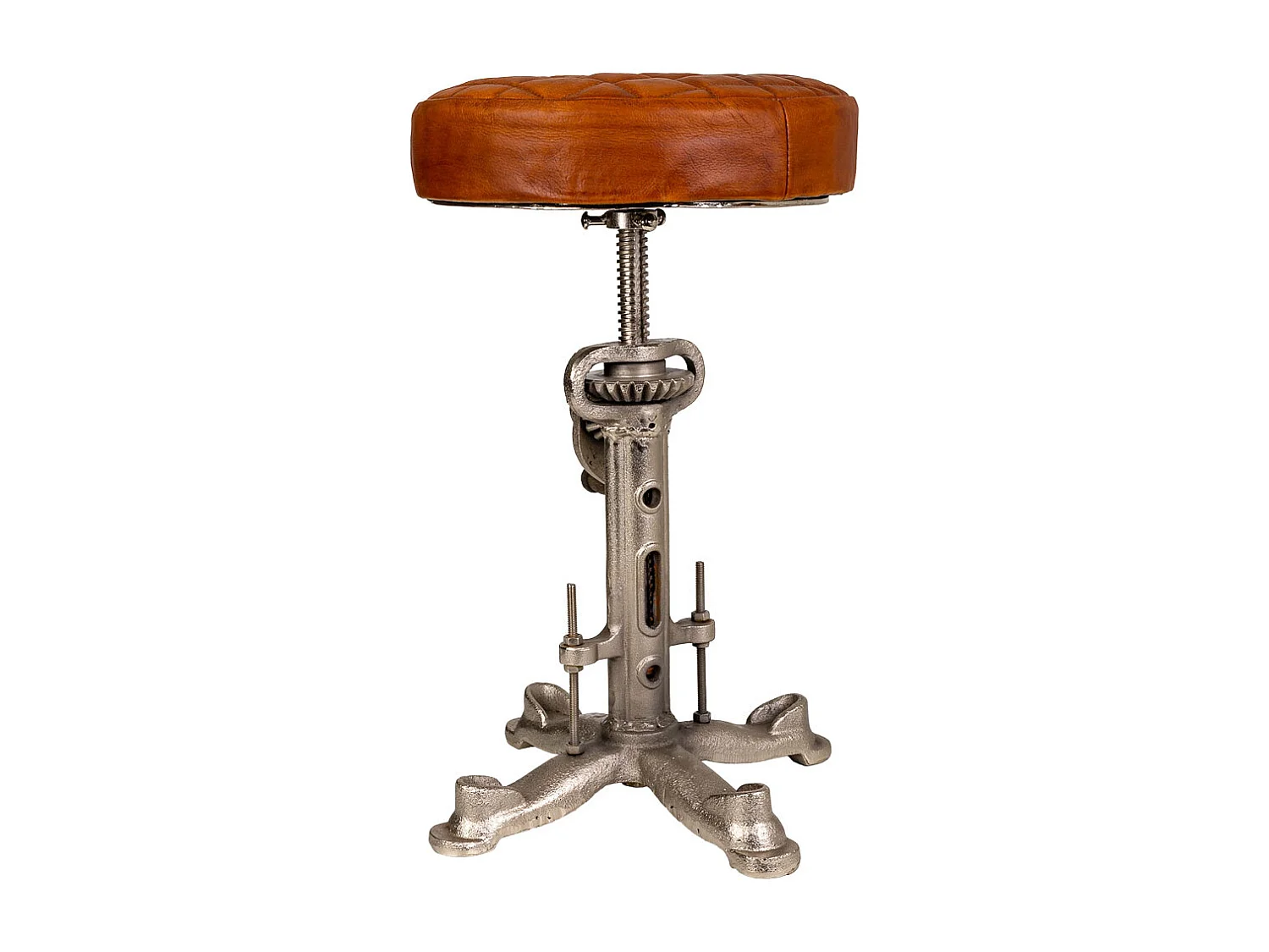 Metallhocker 31x31x46h cm