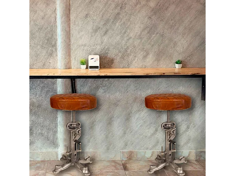 Metallhocker 31x31x46h cm