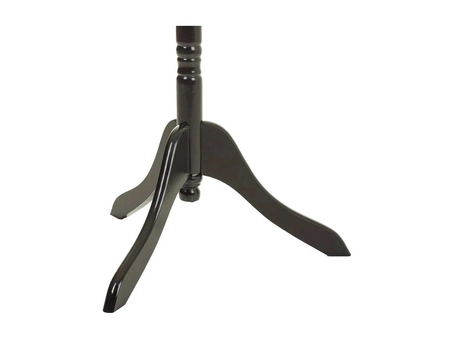 Braune Standgarderobe aus Holz, 44x44x184h cm