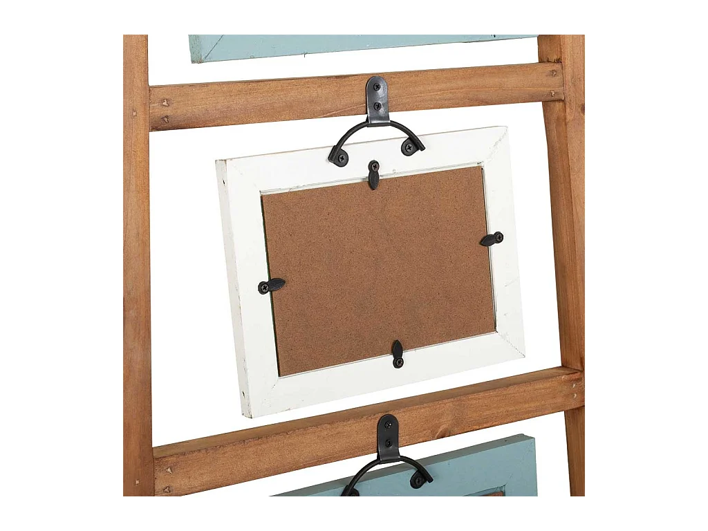 Brauner Fotorahmen aus Holz 46x2,5x180h cm