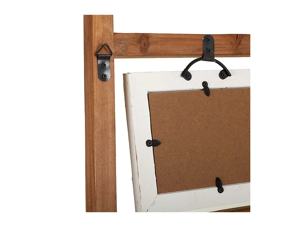 Brauner Fotorahmen aus Holz 46x2,5x180h cm