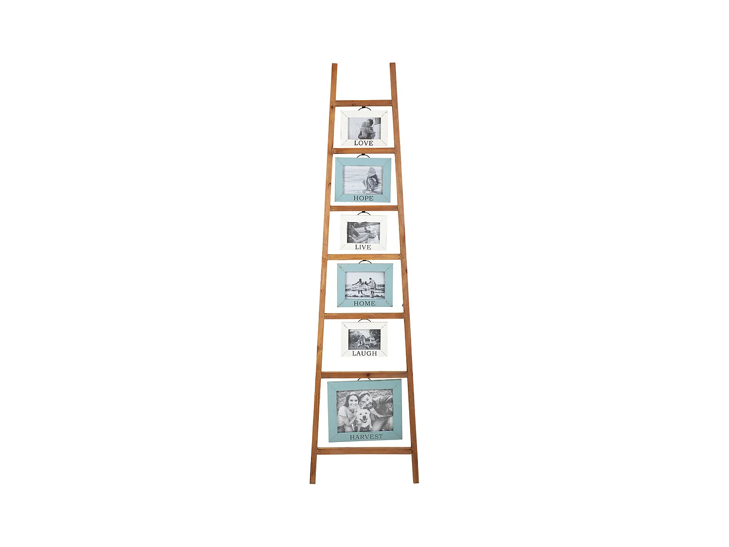 Porte-photo en bois marron 46x2.5x180h