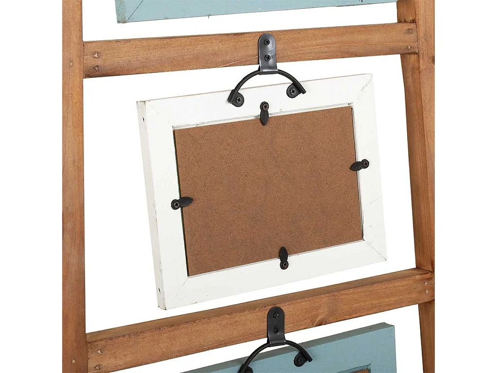 Porte-photo en bois marron 46x2.5x180h