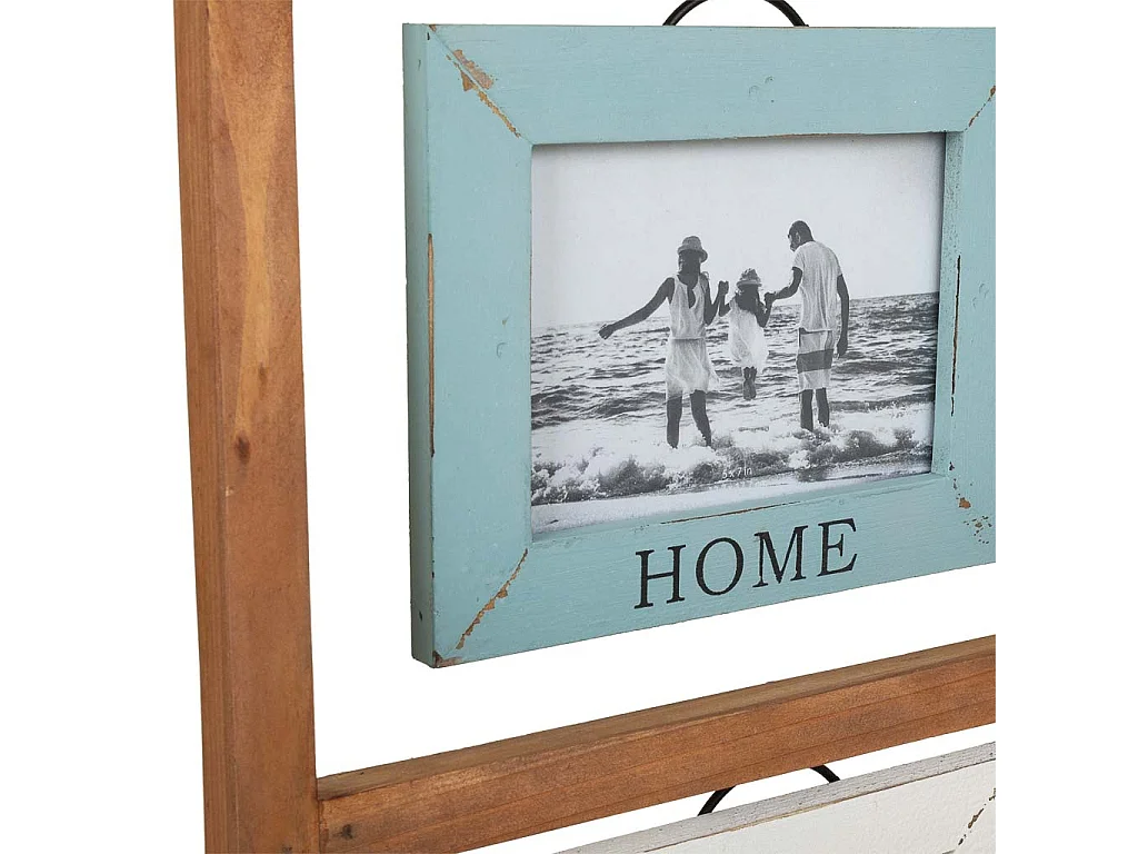 Porte-photo en bois marron 46x2.5x180h