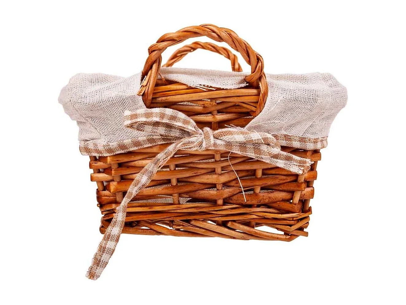 Panera mimbre forrada 25x18x10h cm