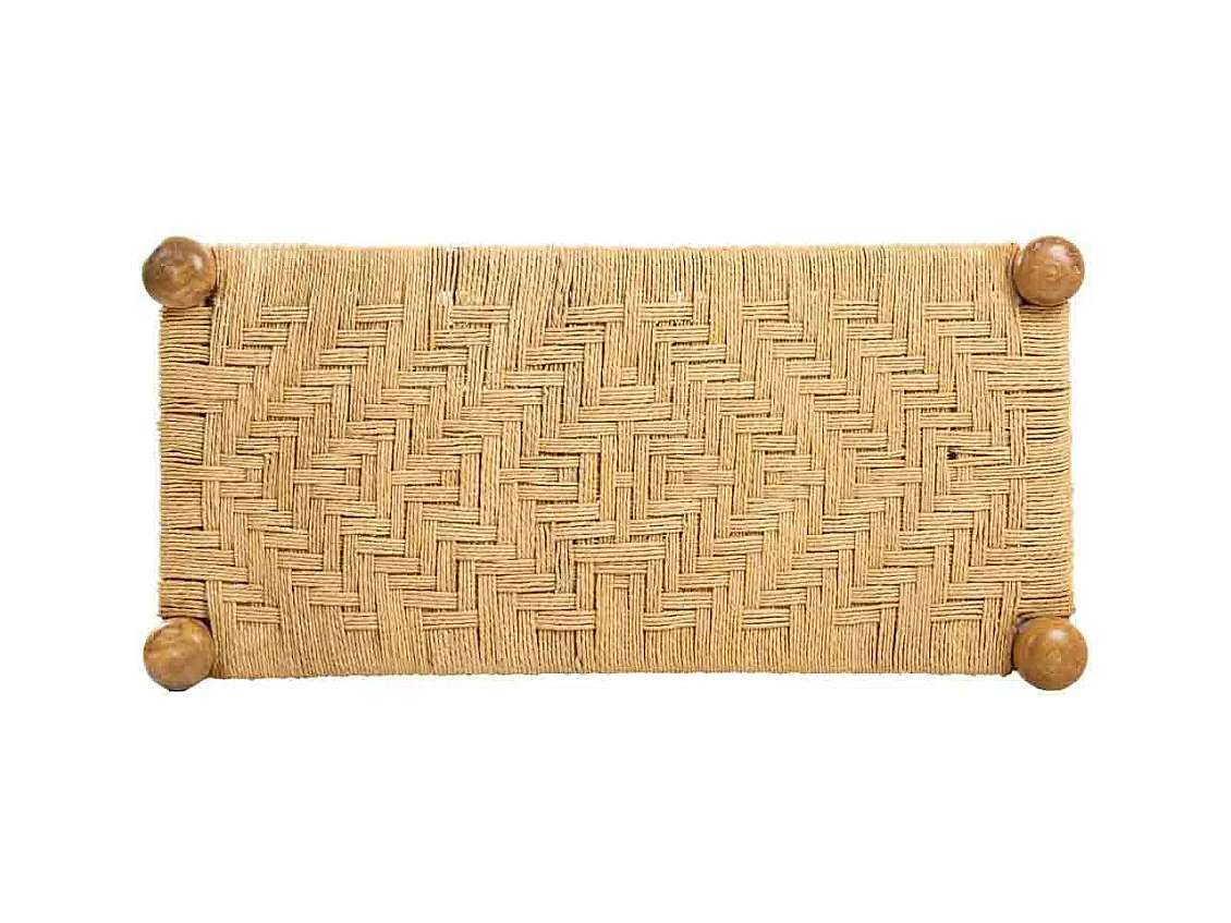 Stijlvolle en comfortabele kruk van metaal en leer