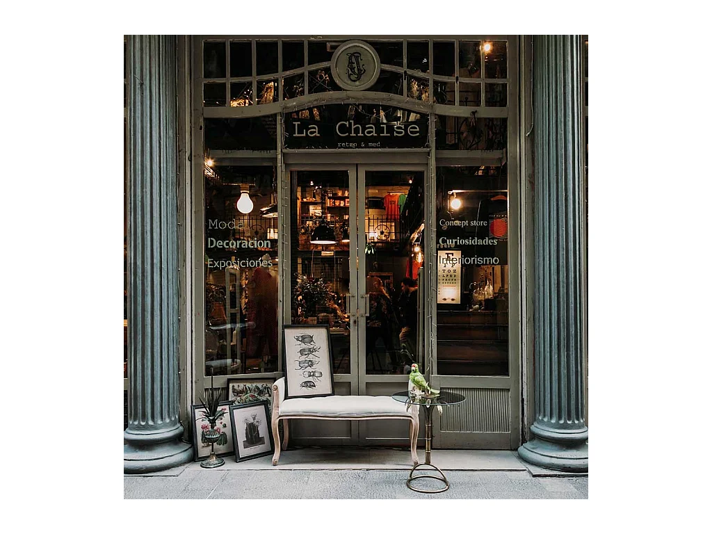 Banc en bois crème 113x48x45/60