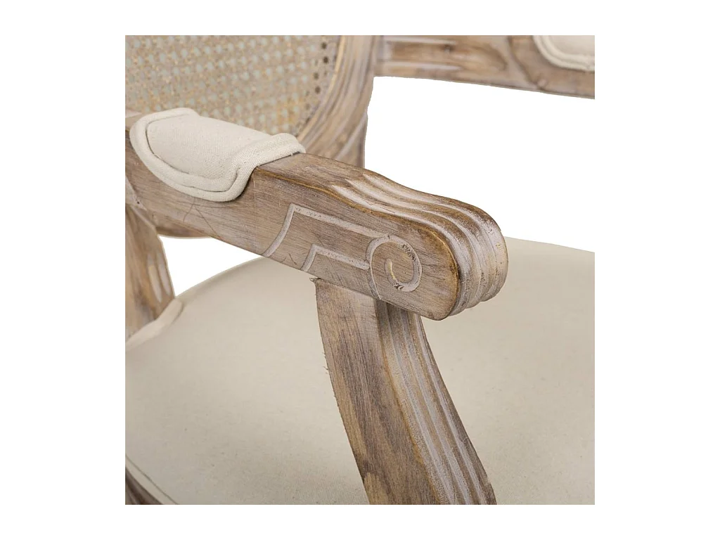 Chaise en bois beige 55x46x96