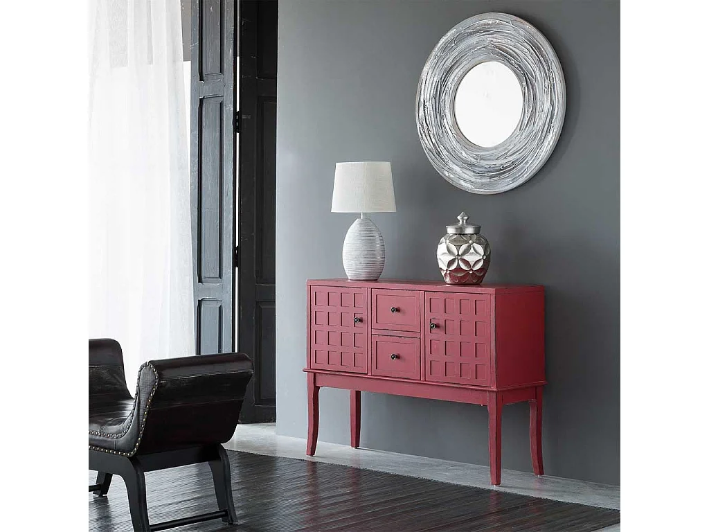 Recibidor de madera 108x36x82