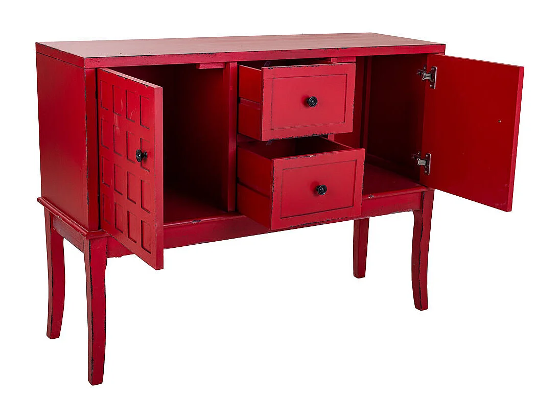 Recibidor de madera 108x36x82