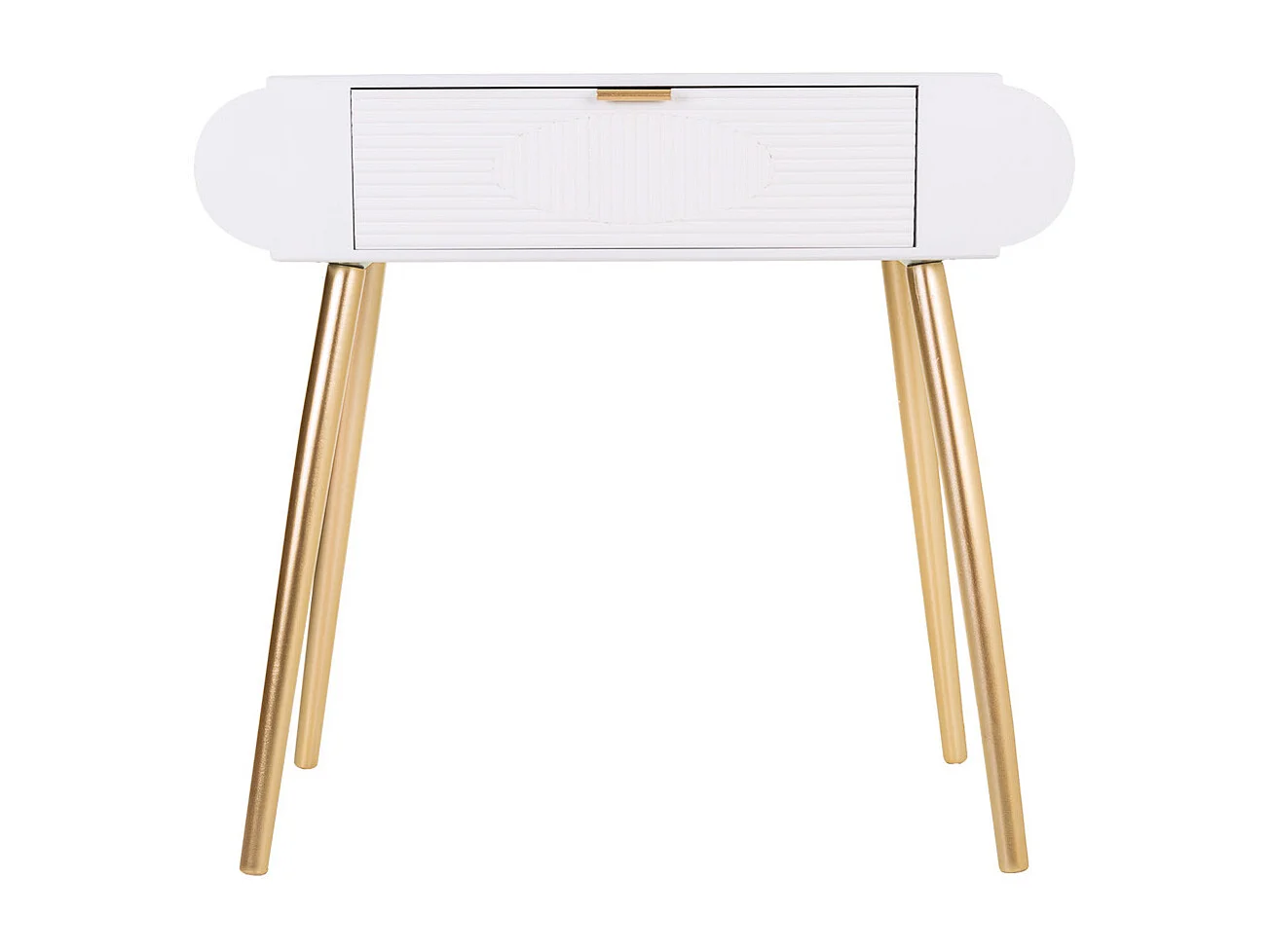 Mobile da ingresso in legno bianco 84,5x38x77h