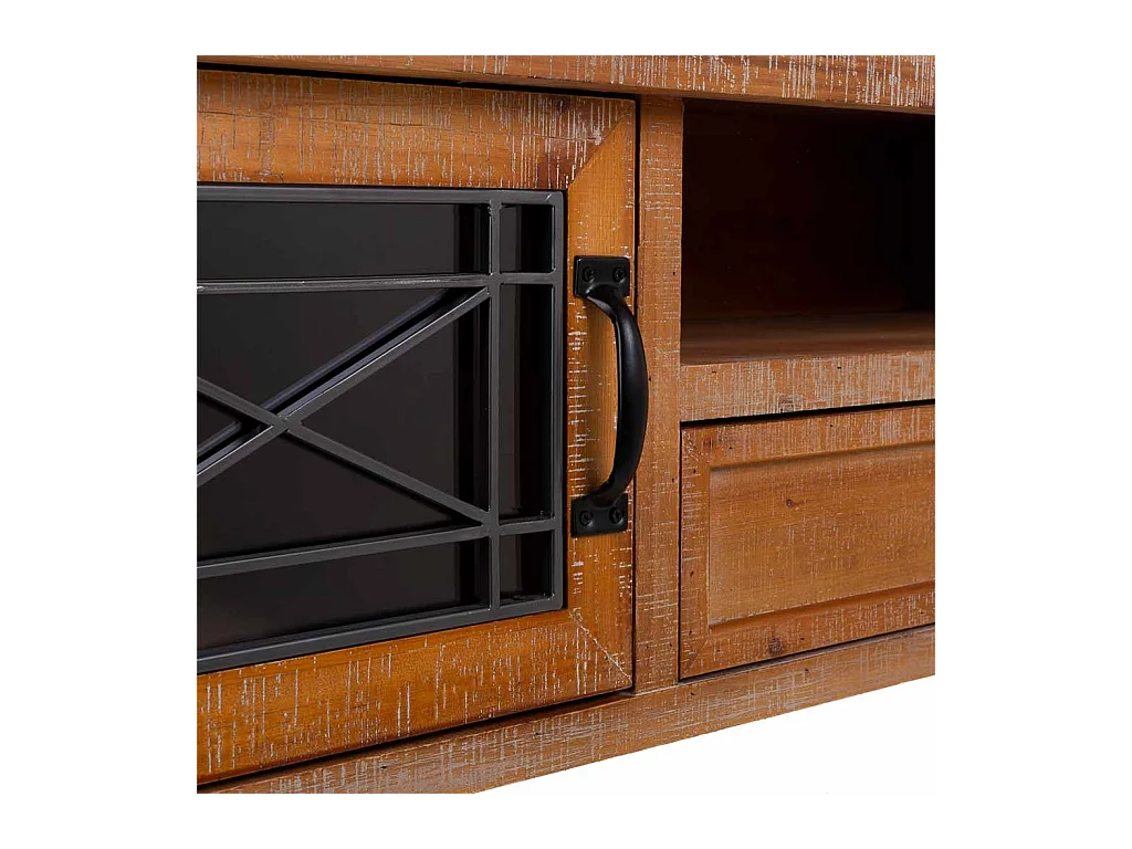 Recibidor de madera marrón 145x36x80