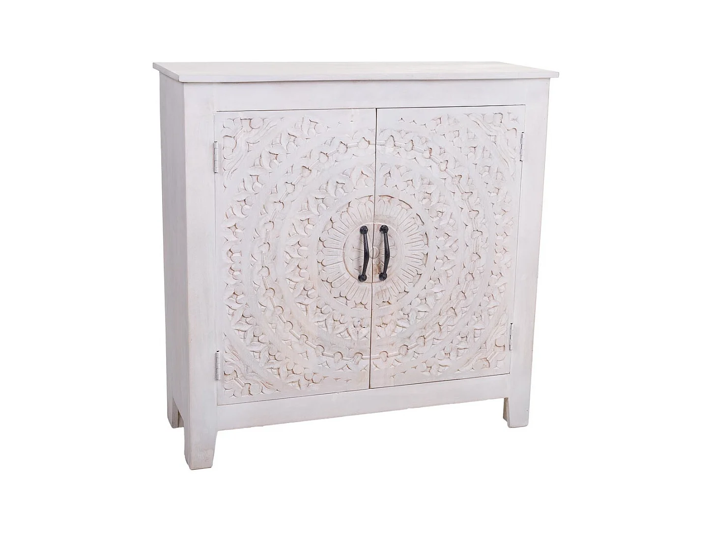 Handgefertigte Halle aus Holz und Metall, 89x38x89