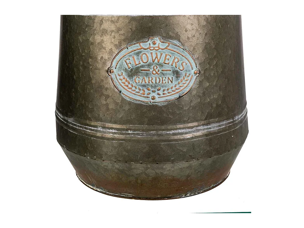 Vaso de metal 30xd26x31 t:30cm