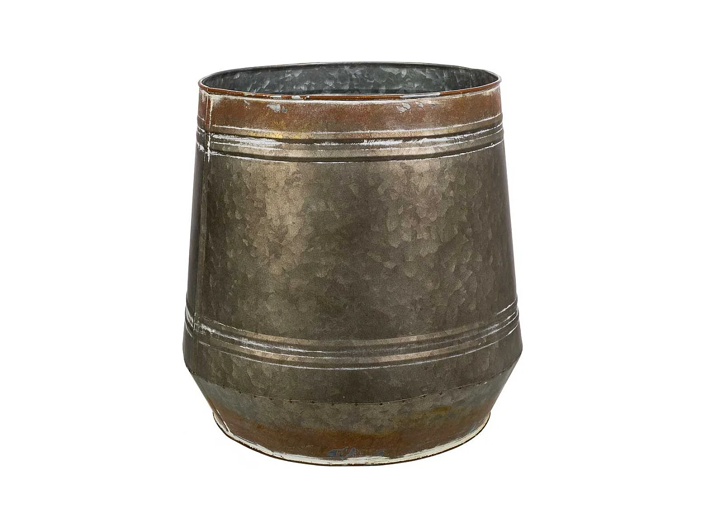 Vaso de metal 30xd26x31 t:30cm