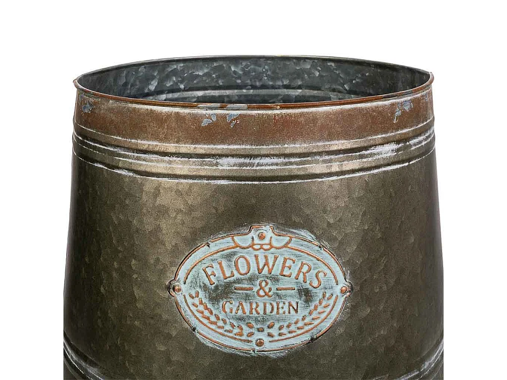 Metallblumentopf 30xT26x31H cm T:30cm