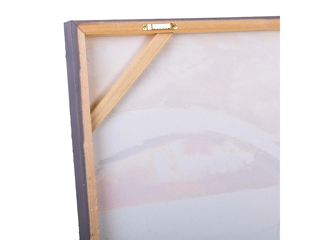 Cuadro con relieve pintado a mano 60x80x3